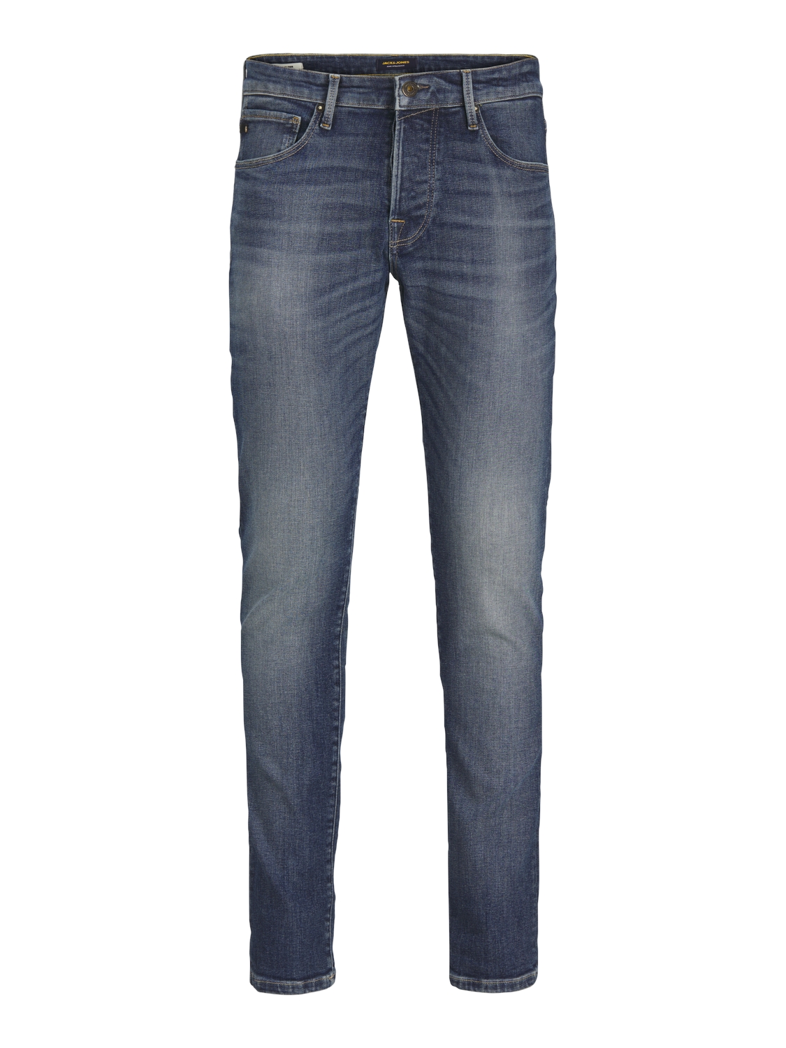 Bild von JACK & JONES Herren Jeans JJIGLENN JJICON JJ 167 - Slim Fit - Blau - Blue Denim, Größe:36W / 34L, Farbe:Blue Denim 12259817