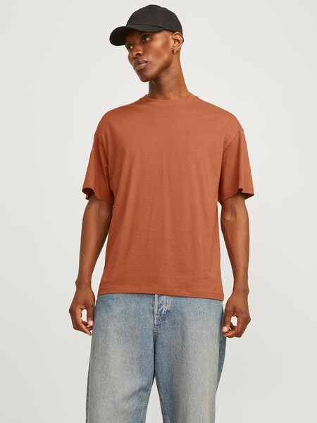 Bild von Jack & Jones Oversize-Shirt »JJEBRADLEY TEE SS O-NECK NOOS«, mit Rundhalsausschnitt