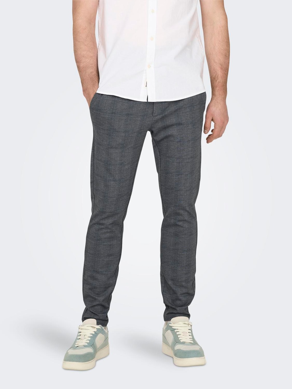 Bild von ONLY & SONS Chinohose "ONSMARK SLIM CHECK 020919 PANT NOOS"