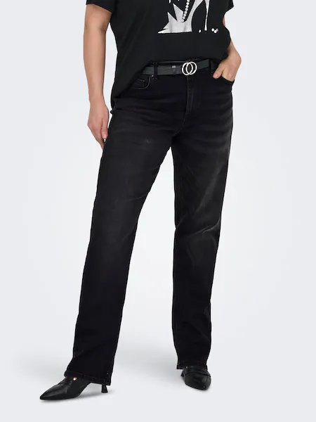 Bild von Only Carmakoma Straight-fit-jeans Carwilly Hohe Taille Gerade Geschnittene Jeans für Damen - 46/32