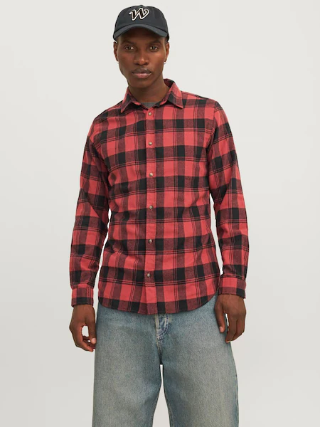 Bild von Jack & Jones Langarmhemd »JJJOSHUA FALL BUFFALO SHIRT LS«