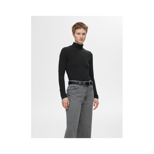 Bild von Selected Femme Oberteil mit Langen Ärmeln - Basic High Neck für Damen