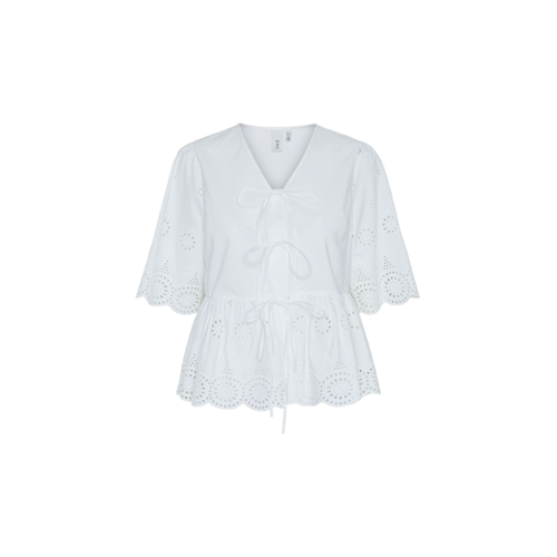 Bild von YAS. Yascornelia 2/4 Tie Top für Damen - S in Gelb