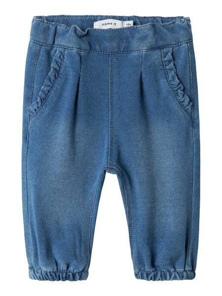 Bild von Name It Sweatjeans »NBFBELLA ROUND JEANS 6101-TR NOOS«, mit coolen Abriebeffekten