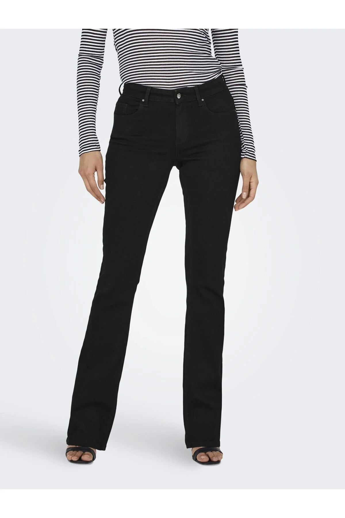 Bild von Only Flared Fit Jeans Onlblush Mittlere Taille Ausgestellt Jeans für Damen - L/34