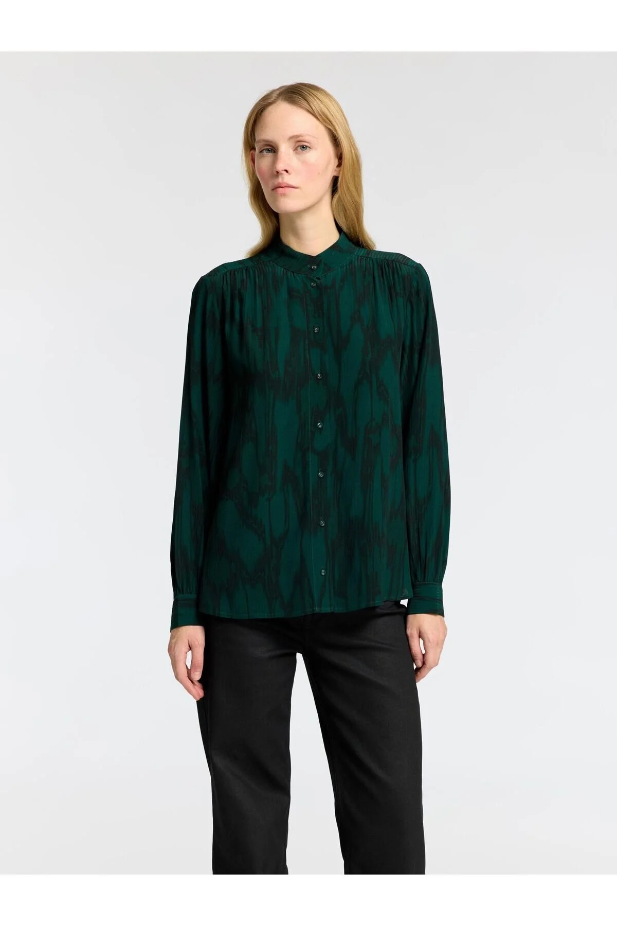 Bild von Selected Femme Langarmhemd Print für Damen - 38