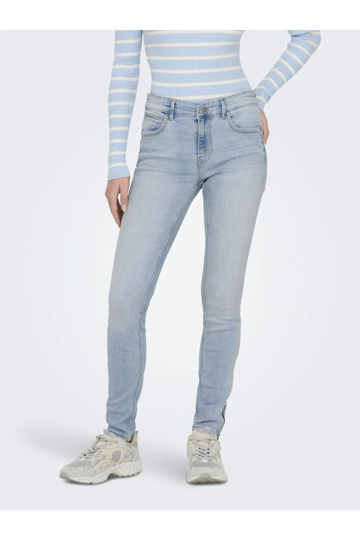 Bild von Only Jeans Blau Straight für Damen - 27/32