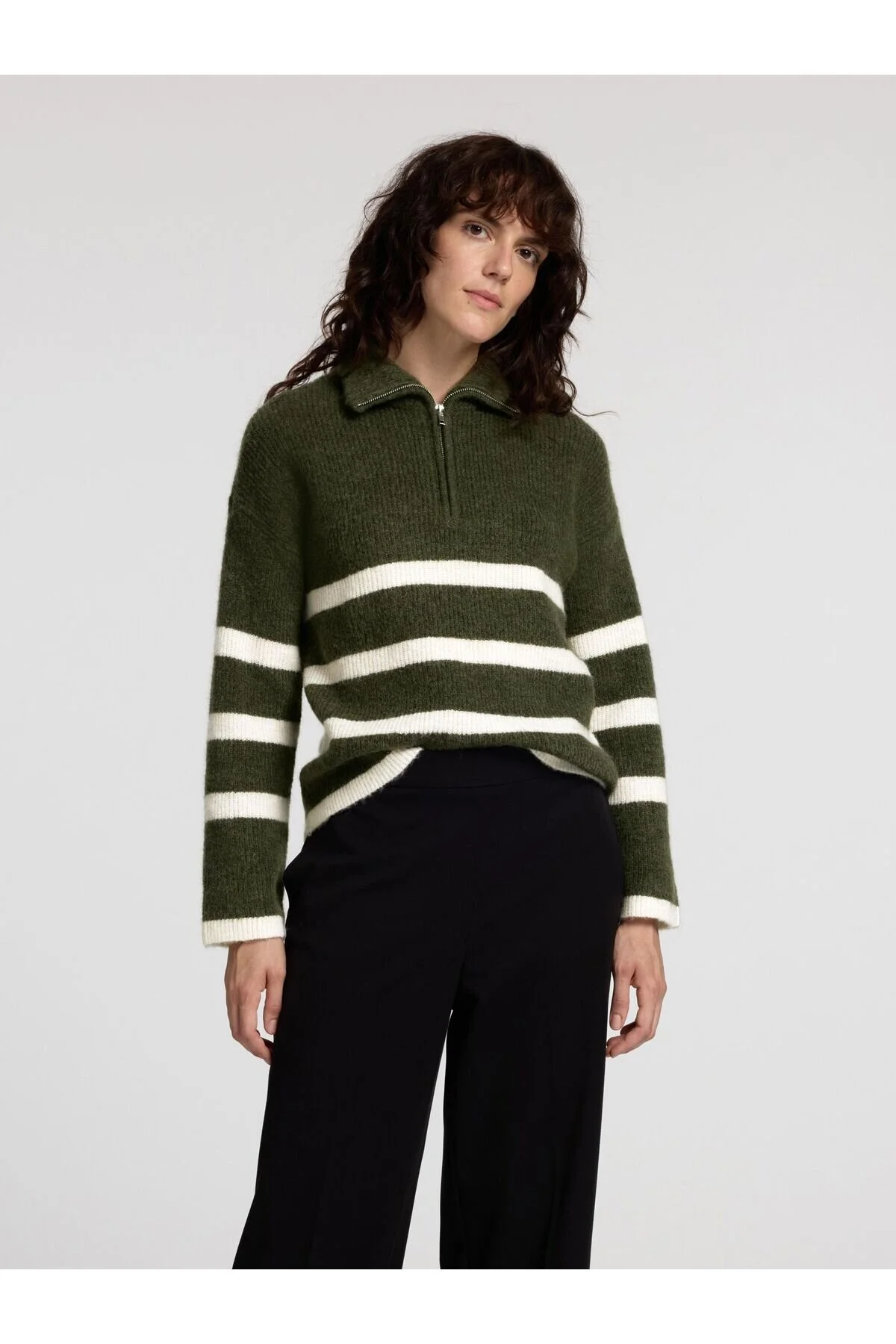 Bild von Selected Femme Pullover Half-zip für Damen - S