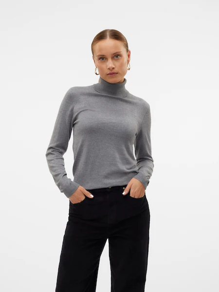 Bild von Vero Moda Strickpullover »VMIRIS LS ROLLNECK PULLOVER GA NOOS«