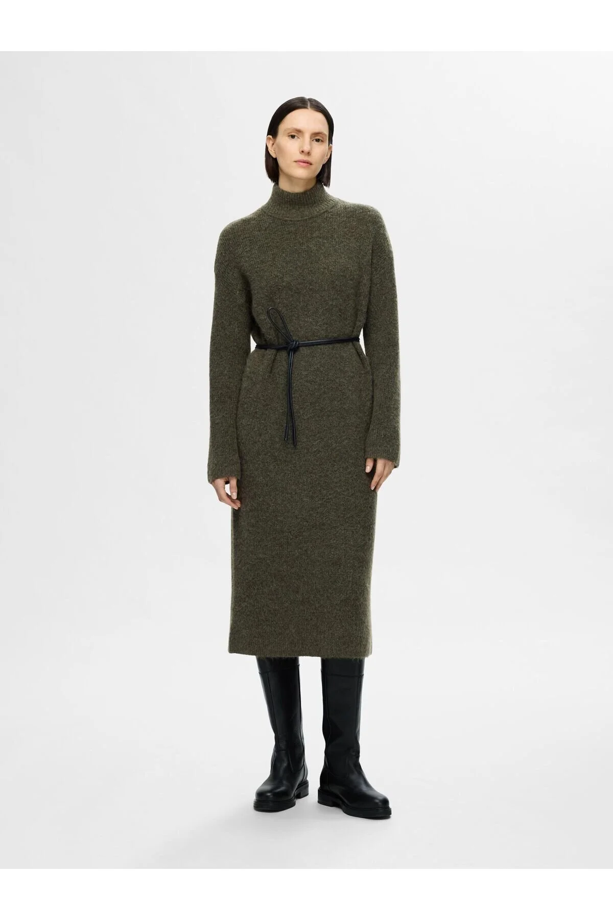 Bild von Selected Femme Maxikleid Strick für Damen - 3XL