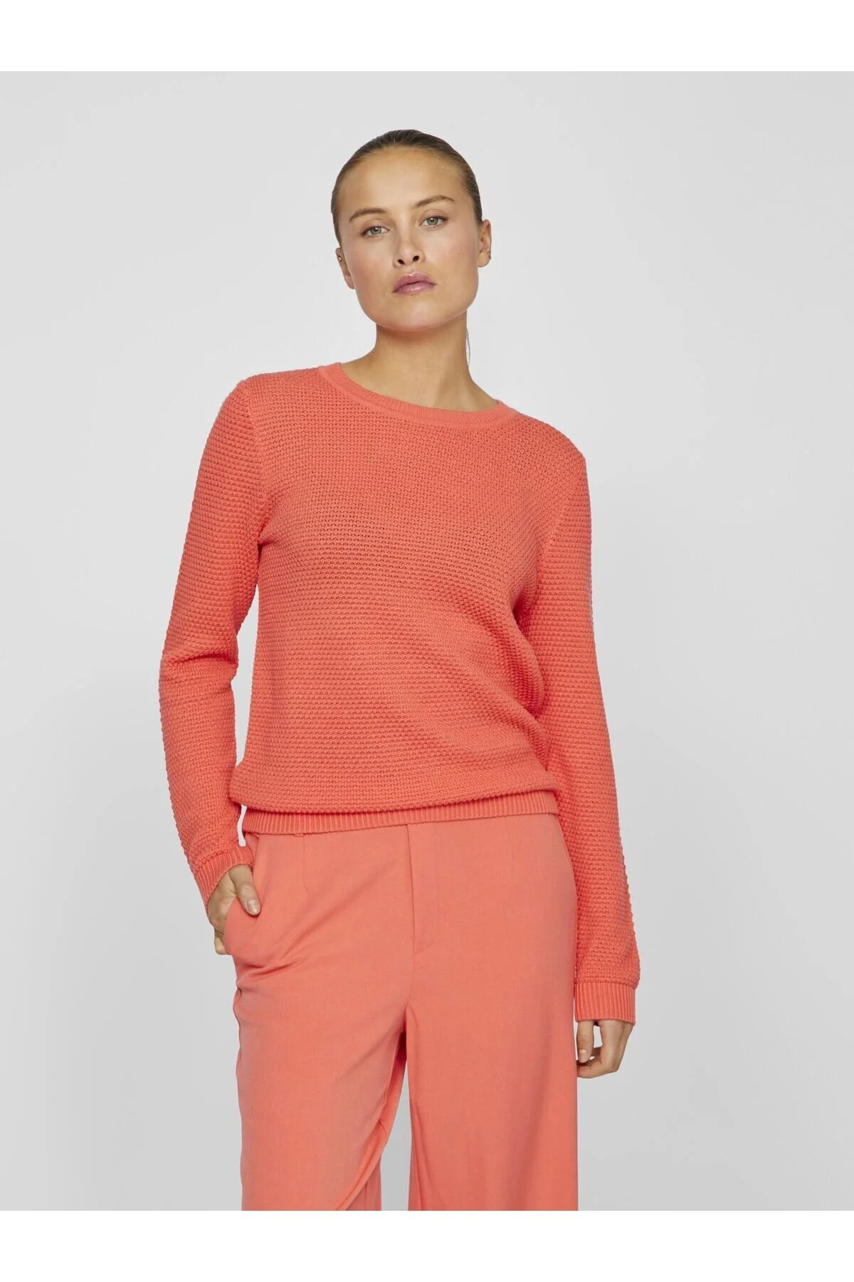 Bild von Vila Strickpullover Damen Strickpullover VIDALO Langarm (1-tlg)