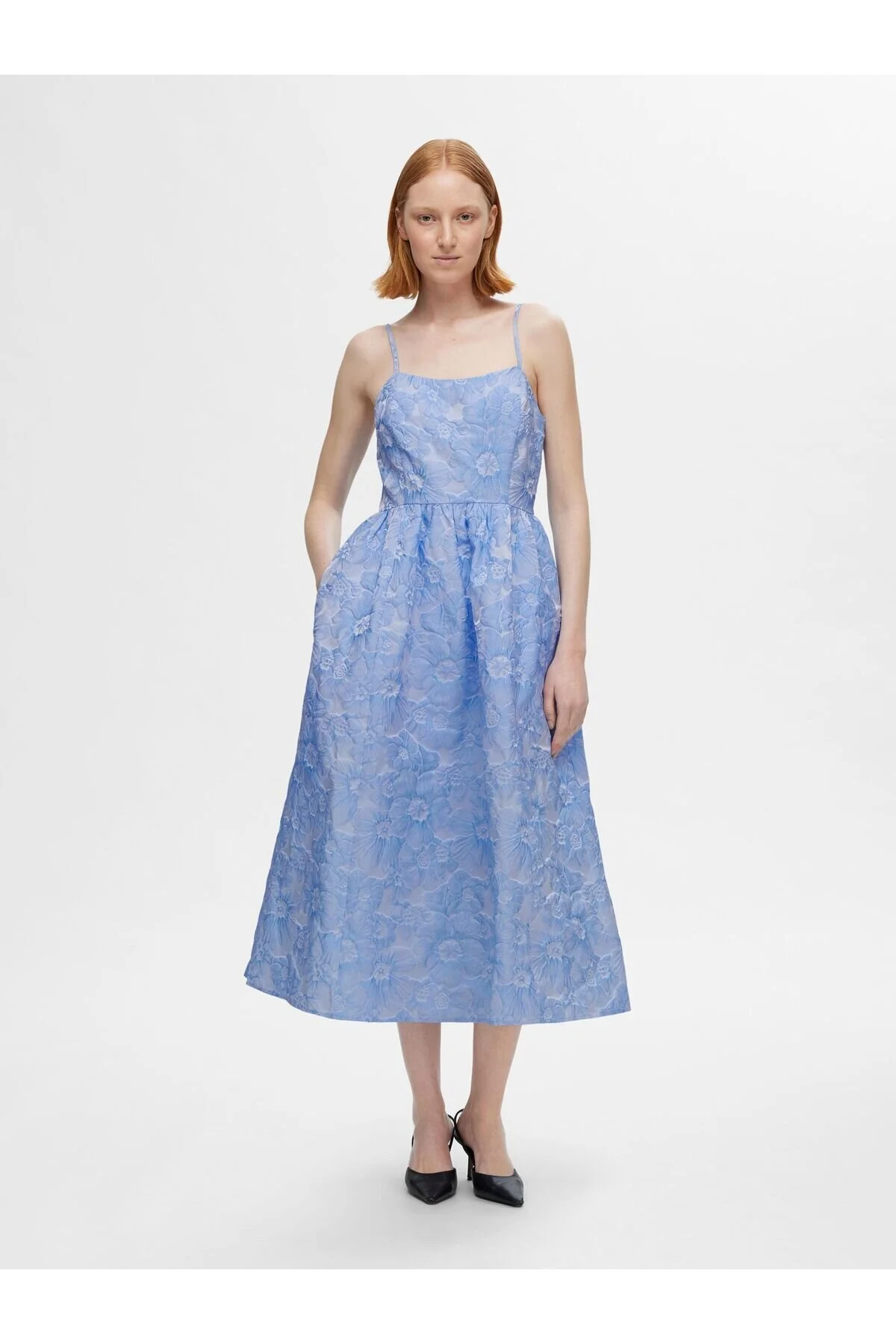 Bild von Selected Femme Midikleid Geblümtes für Damen - 42
