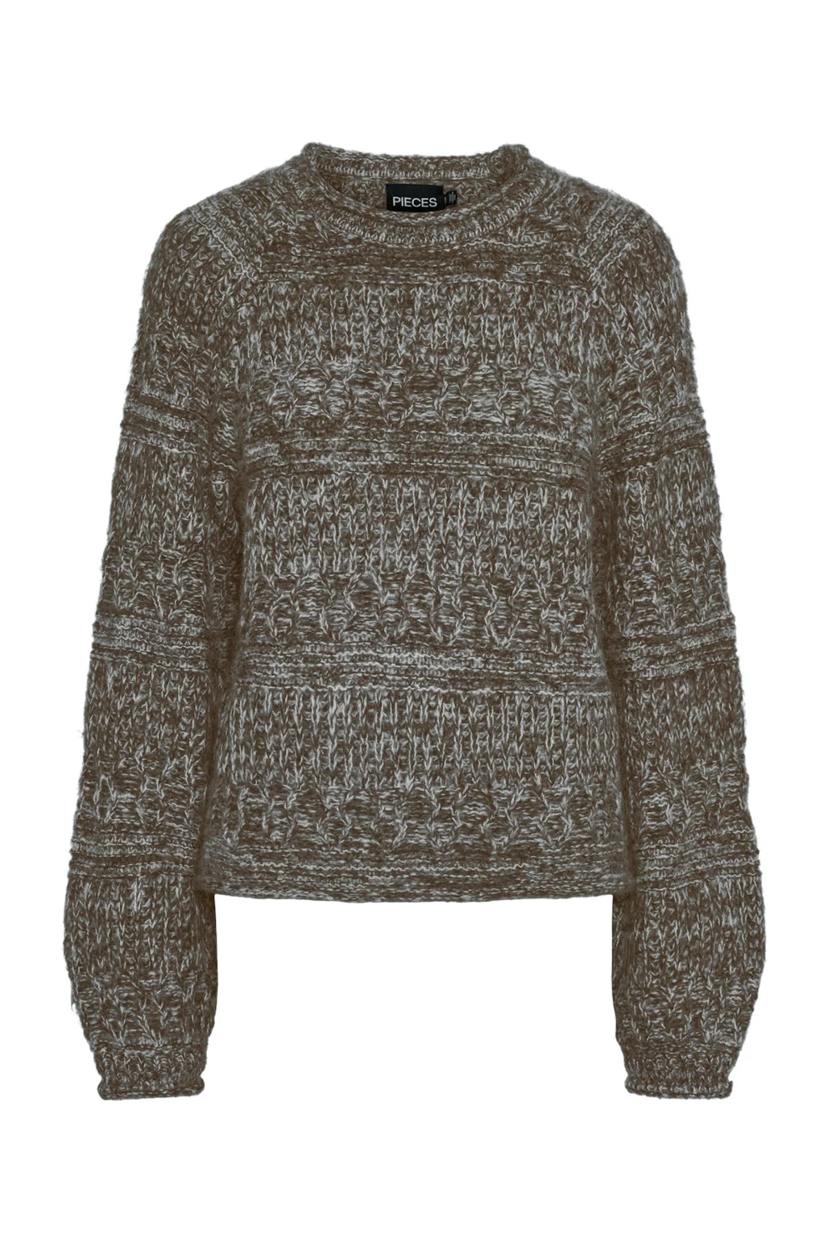 Bild von PIECES Pcnuella Ls O-neck Knit Sweater für Damen - M
