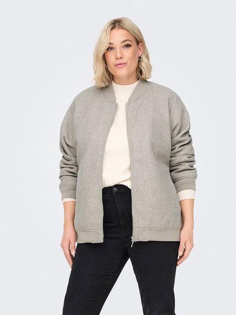 Bild von ONLY CARMAKOMA Blouson Damen Blousonjacke Langarm Bomberjacke 8013 in Beige