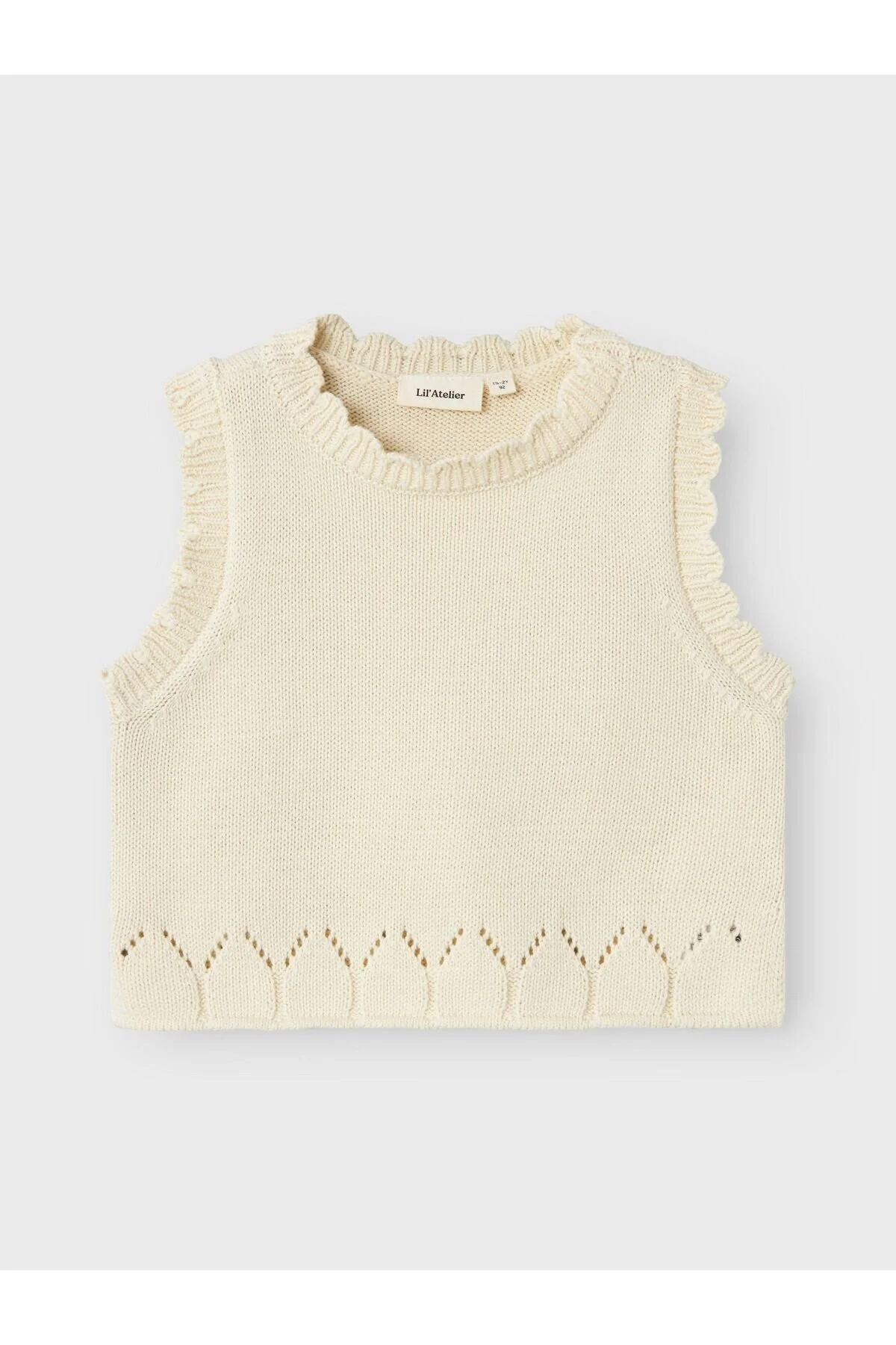Bild von Lil' Atelier Strickweste Loose Fit für Damen - 104