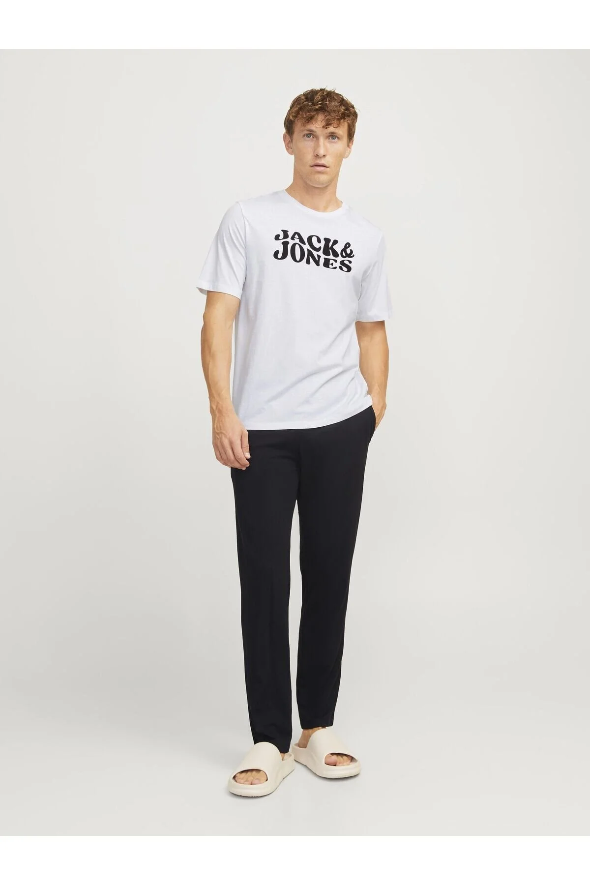 Bild von Jack & Jones Loungewear-set 2er-pack Logo Rundhals Loungewear-set für Herren - M