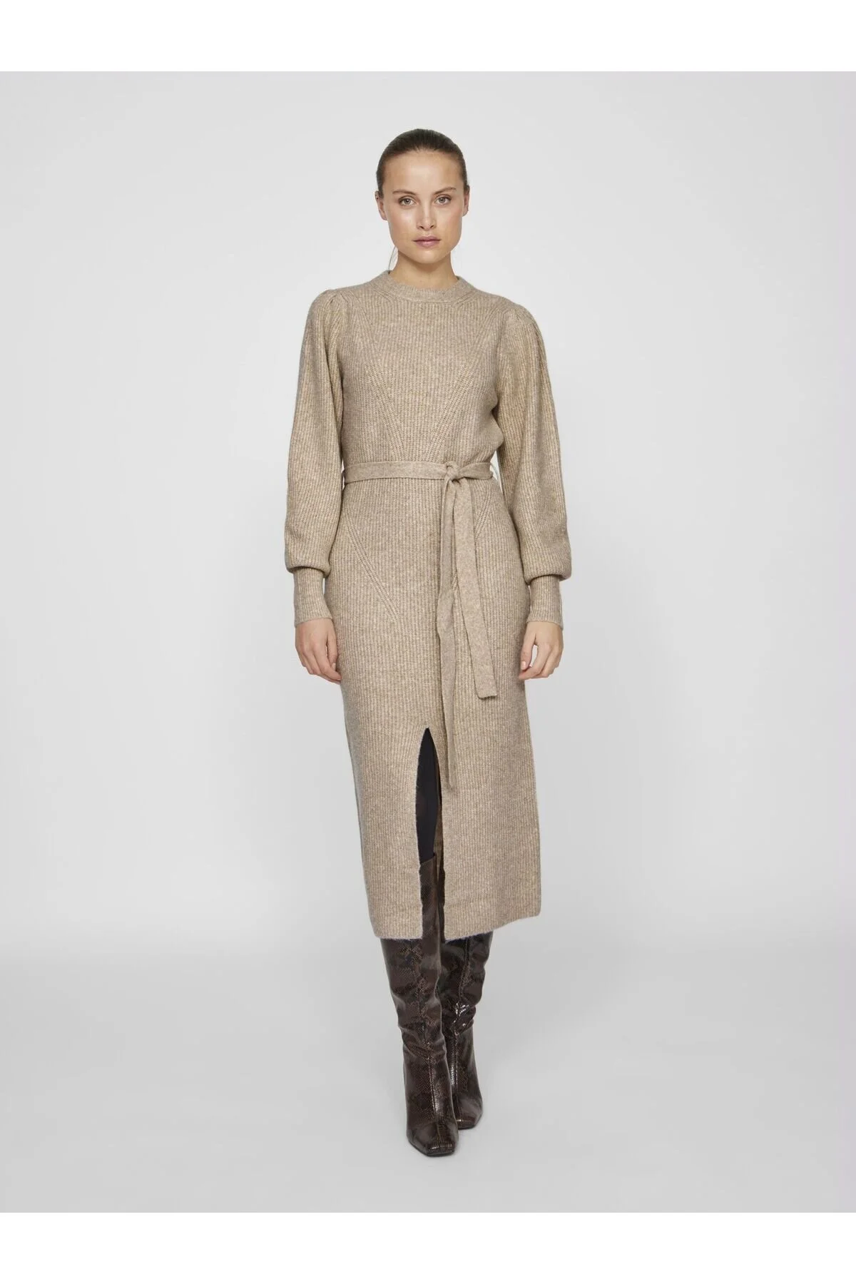 Bild von VILA Strickkleid Langarm für Damen - M