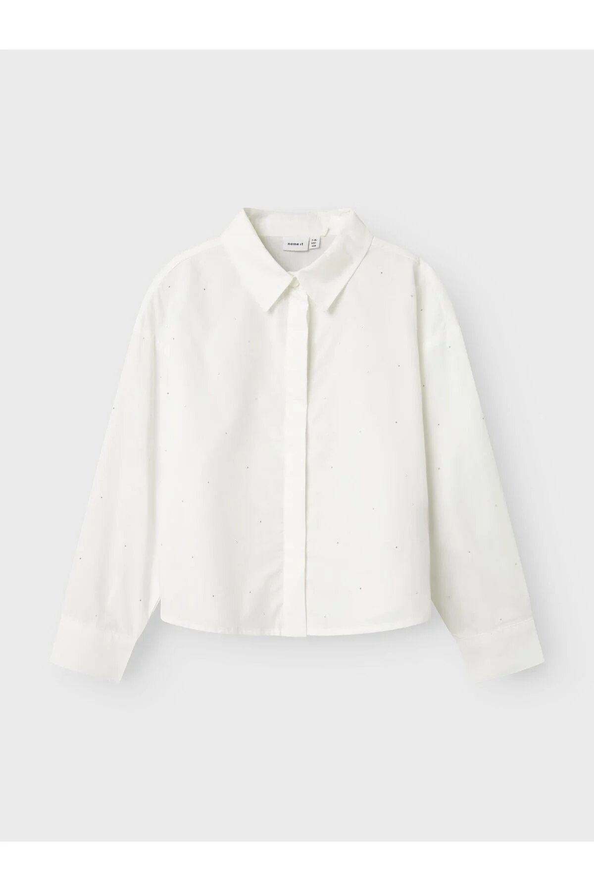 Bild von Name it Hemd Weiß Regular Fit für Damen - 134/140