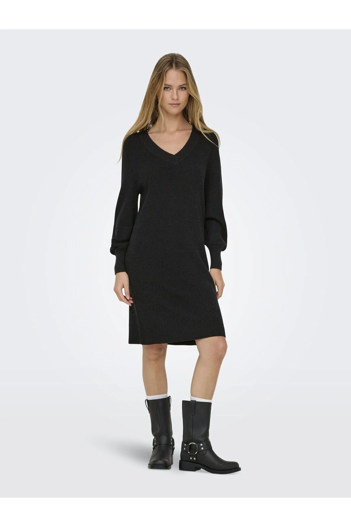 Bild von ONLY Petite Strickkleid Onlkatia Midikleid für Damen - S