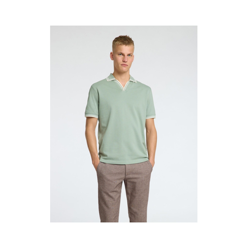 Bild von Selected Homme Polo Shirt Kurzarm für Herren – Grün