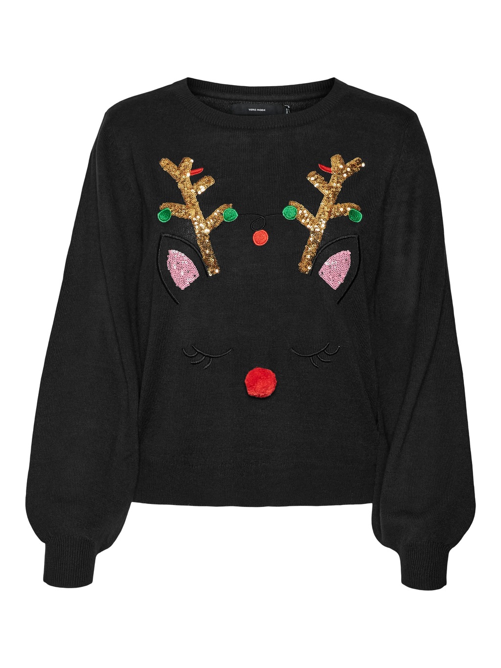 Bild von Vero Moda Weihnachtspullover "VMRUDOLF LS O-NECK PULLOVER XMAS LCS"