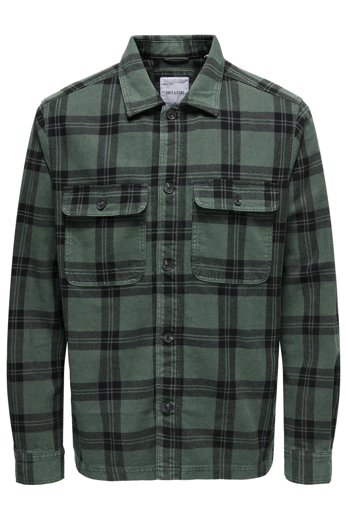Bild von ONLY & SONS Langarmhemd »ONSOLIVER TWILL OVERDYE OVERSHIRT BF«