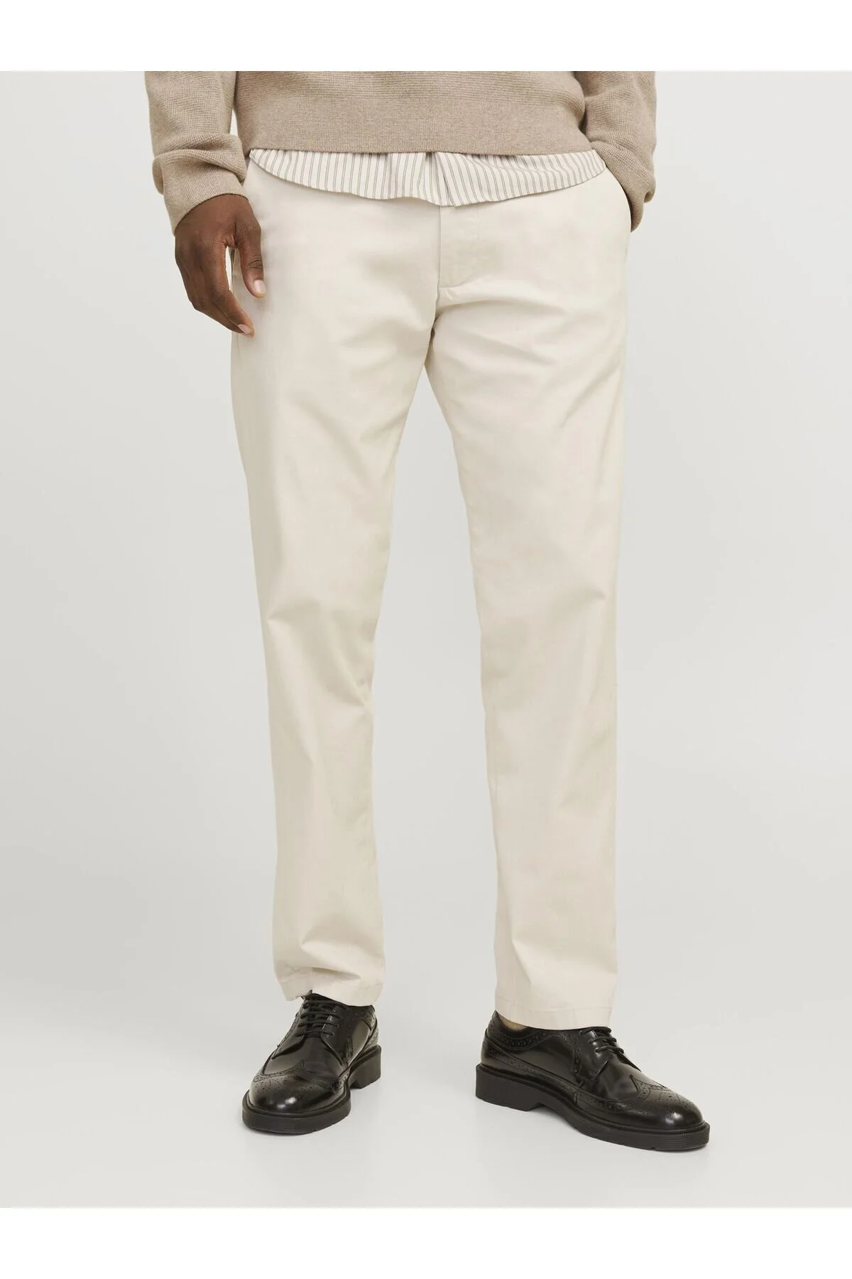 Bild von Jack & Jones Hose Grau Straight für Herren - 32/34