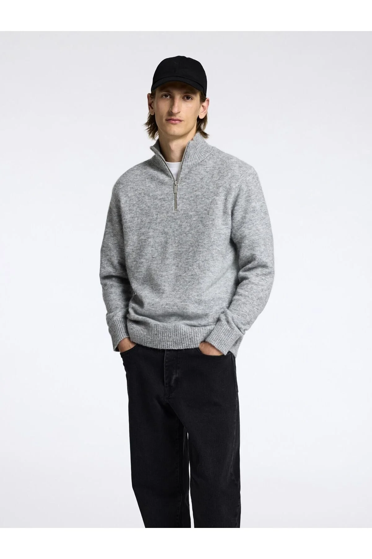 Bild von Selected Homme Half-zip Pullover Langarm für Herren - M