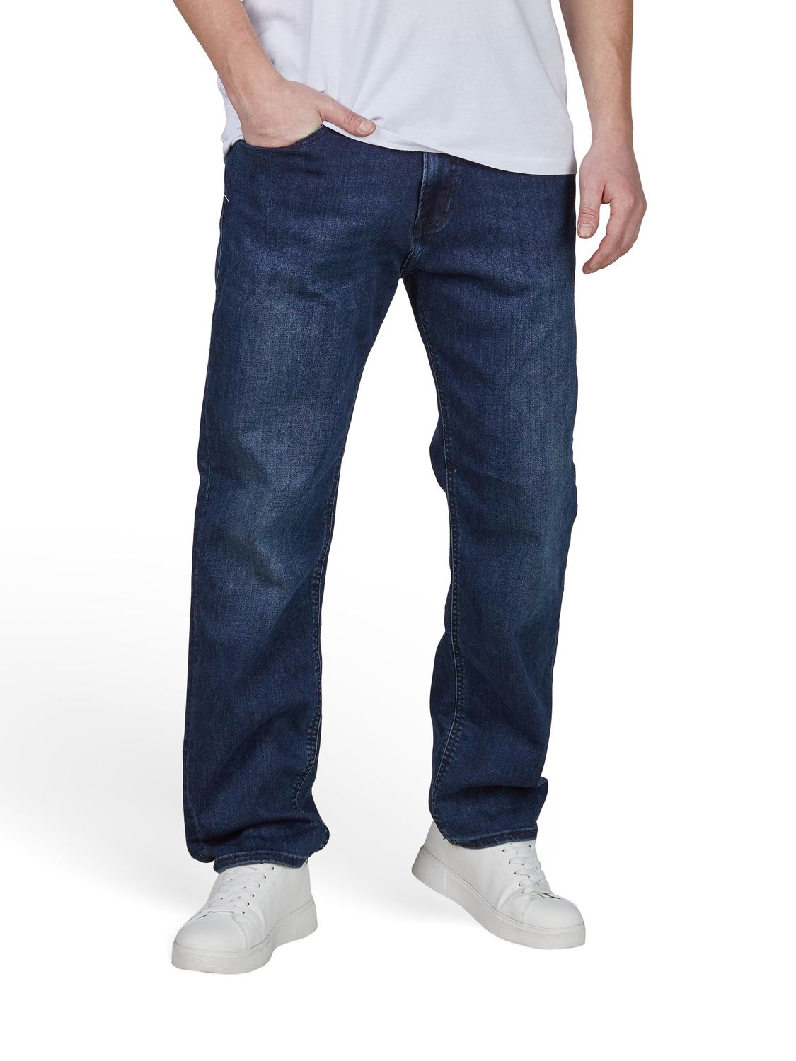 Bild von Jack & Jones Jeans Herren Stretch lang Straight Fit JJICLARK