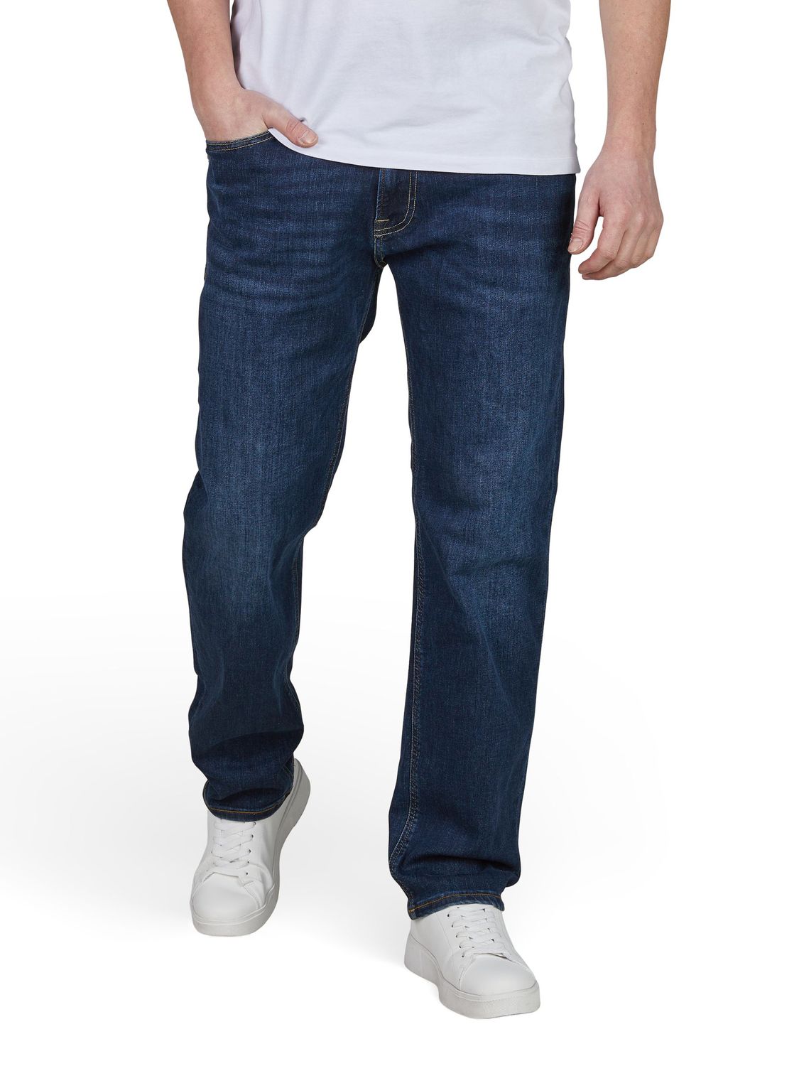 Bild von Jack & Jones Jeans Herren Stretch lang Straight Fit JJICLARK