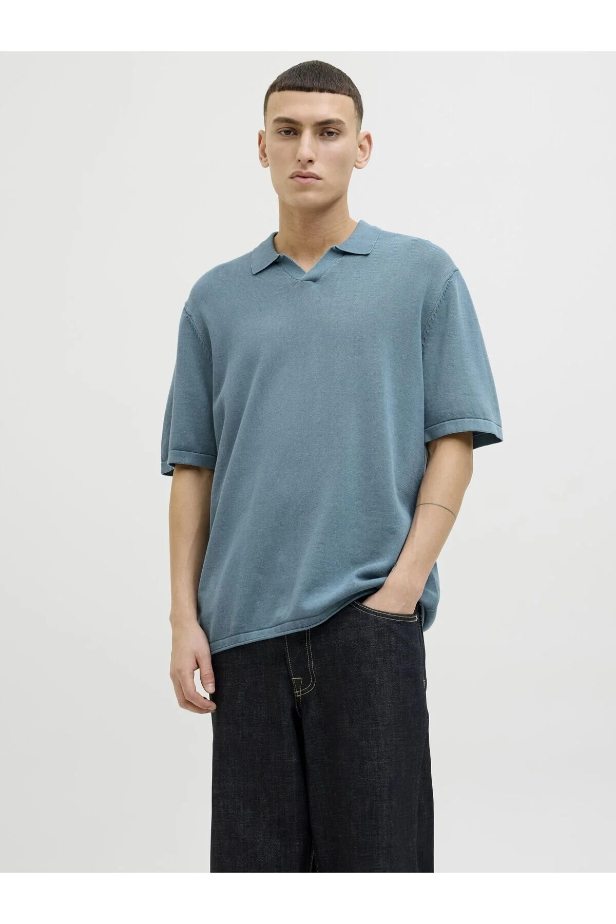 Bild von Jack & Jones Poloshirt Einfarbig Poloshirt für Herren - M