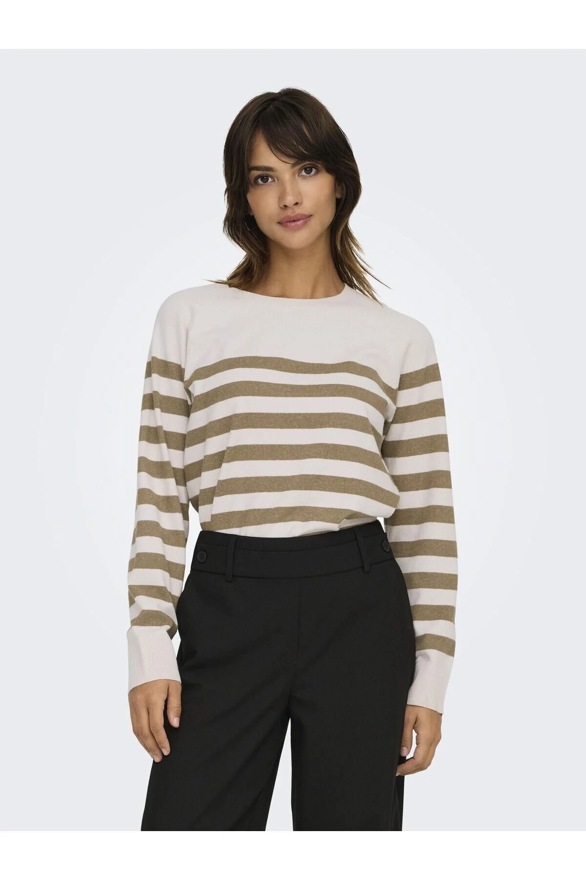 Bild von ONLY Rundhalspullover »ONLAMA LIFE LS RAGLAN O-NECK CC KNT«