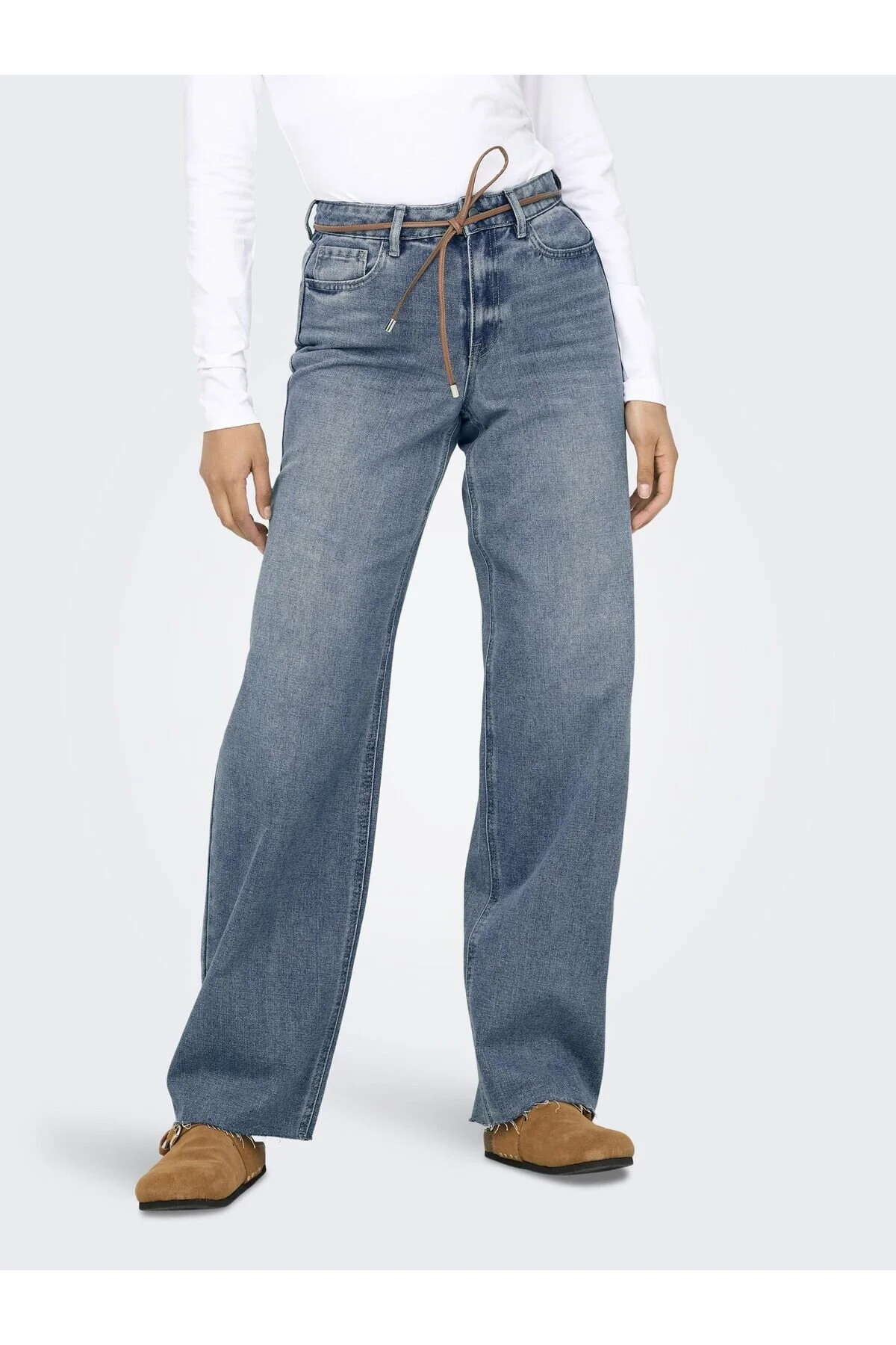 Bild von Only Straight-fit-jeans Onlrita Mittlere Taille Locker Geschnittene Jeans für Damen - XXS/34