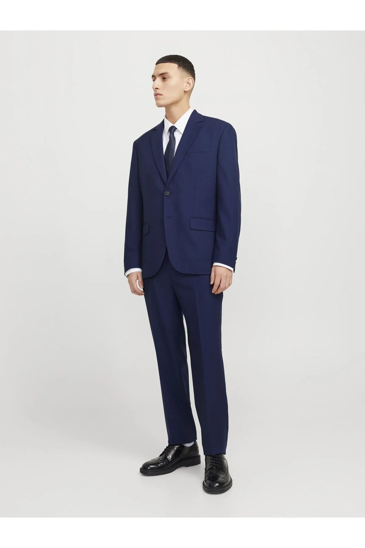 Bild von Jack & Jones Premium Einreihiger Blazer Und Hose Jprtheo Regular Fit Anzug für Herren - 52
