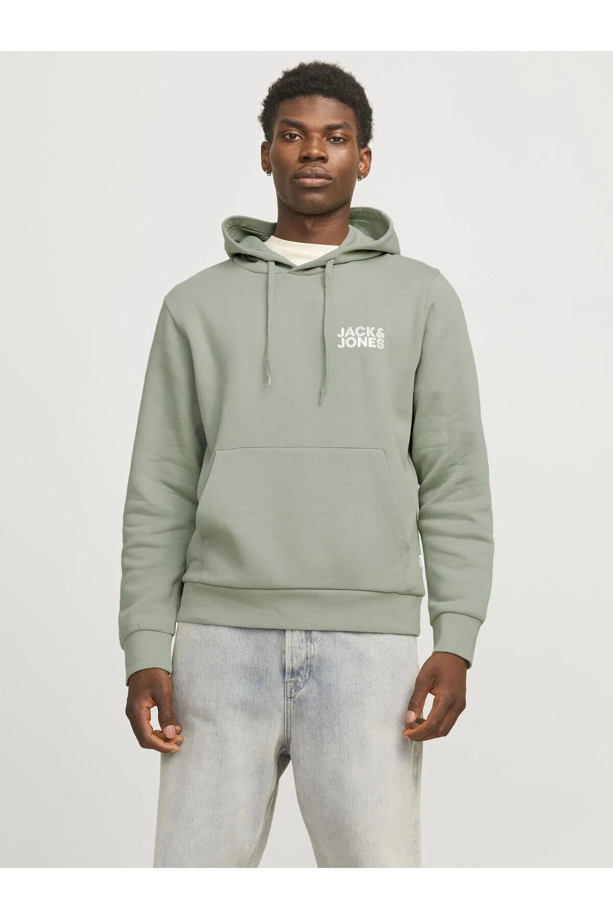 Bild von Jack & Jones Kapuzensweatshirt »JJECORP LOGO SWEAT HOOD NOOS«, mit Logo Print