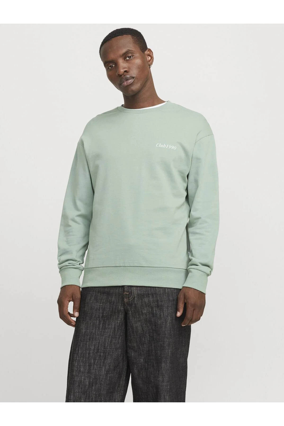 Bild von Jack & Jones Sweatshirt »JJEBRADLEY GRAPHIC SWEAT CREW NOOS«, mit Front und Back Print