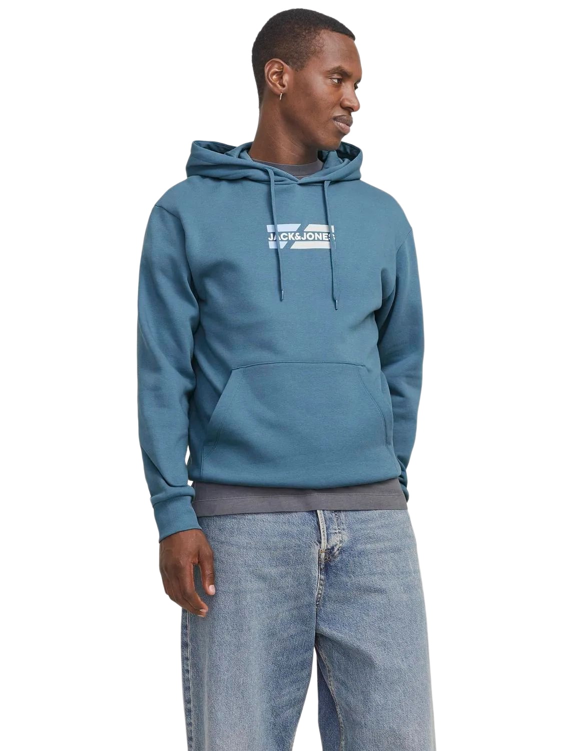 Bild von Jack & Jones Kapuzensweatshirt »JJECORP GRAPHIC SWEAT HOOD NOOS«, mit Logo Print