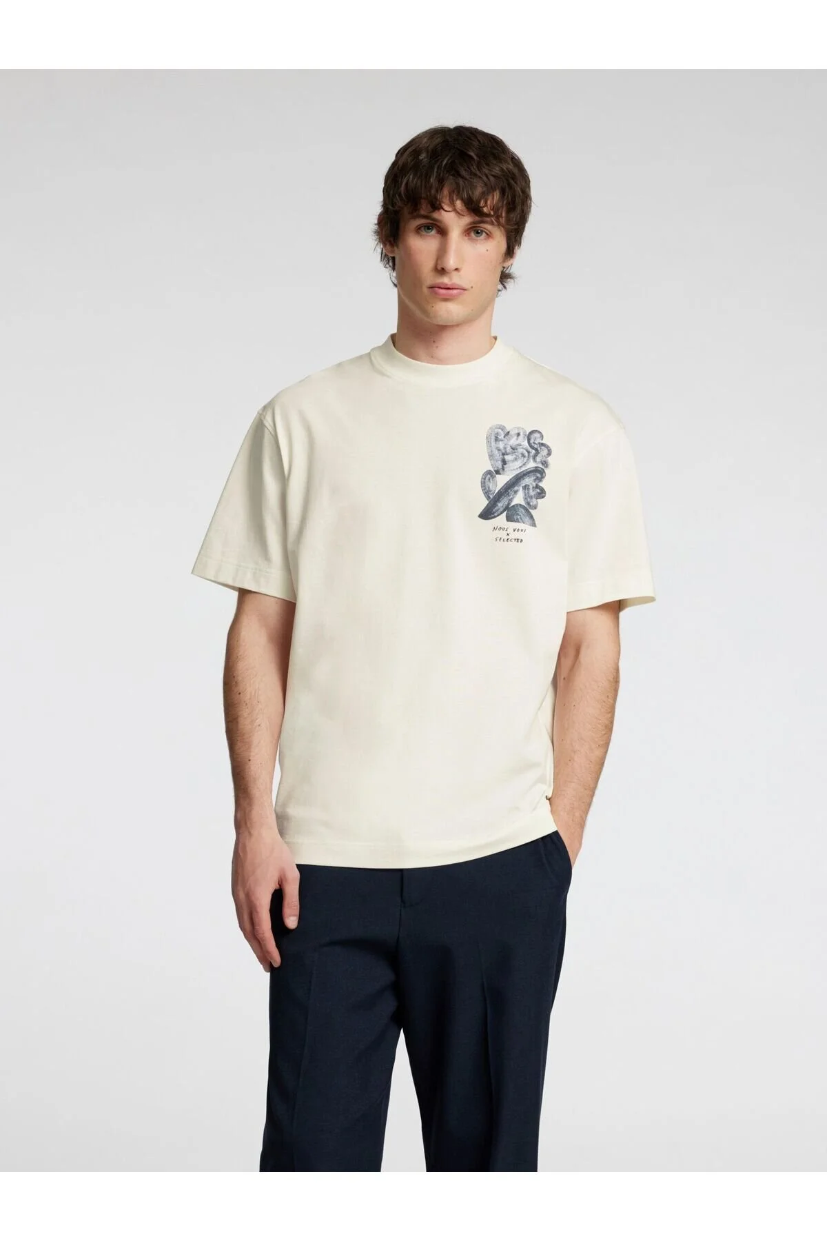 Bild von Selected Homme T-shirt Print für Herren - M