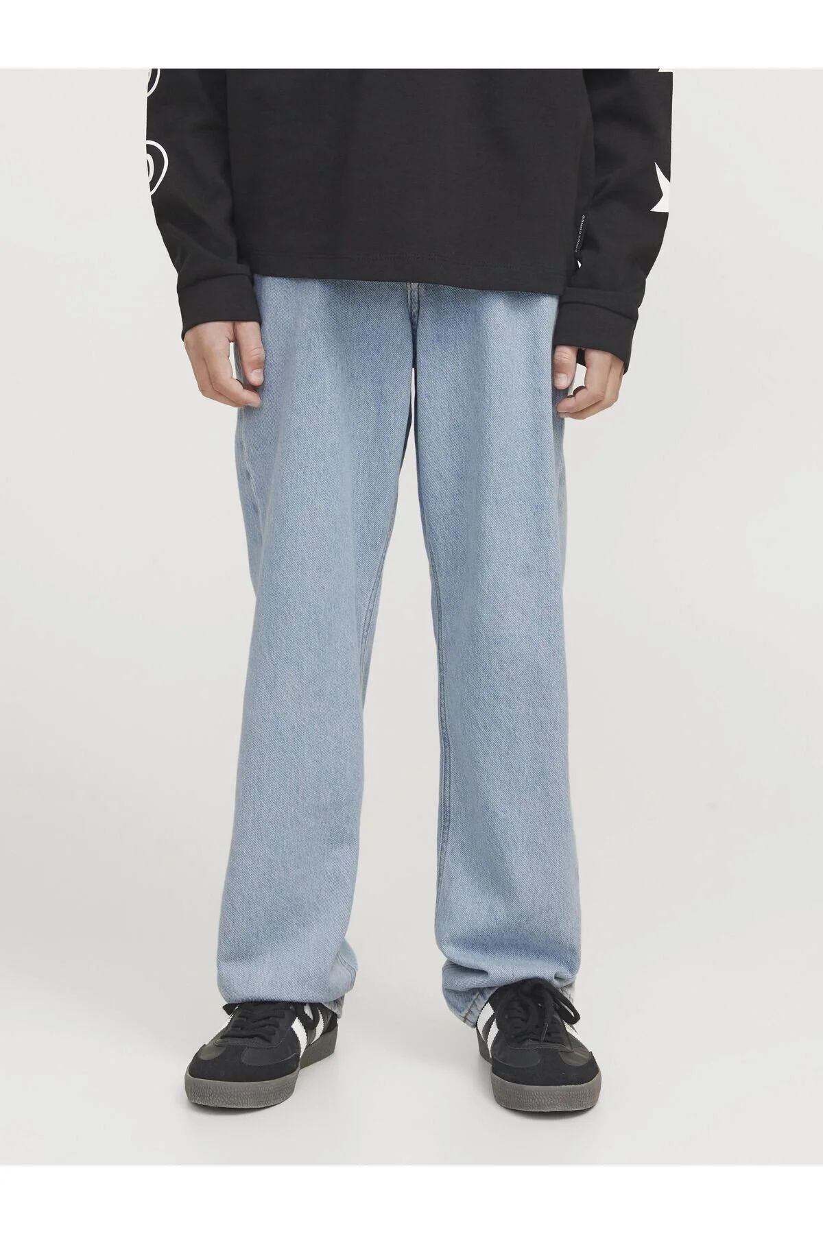 Bild von Jack & Jones Junior Jeans Mit Entspannter Passform Jjichris Jjoriginal Sq 738 Jnr Jeans Mit Entspannter Passform Für Junioren für Herren - 140
