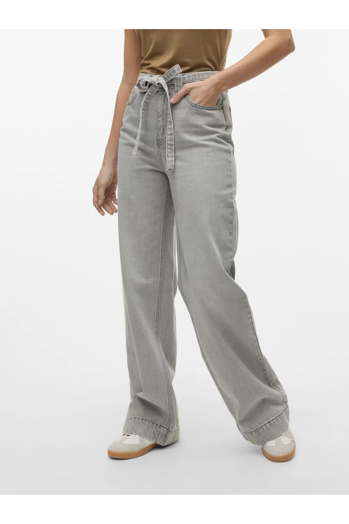 Bild von Vero Moda Weit Geschnittene Vmkathy Super High Rise Weiter Beinschnitt Jeans für Damen - 29/34