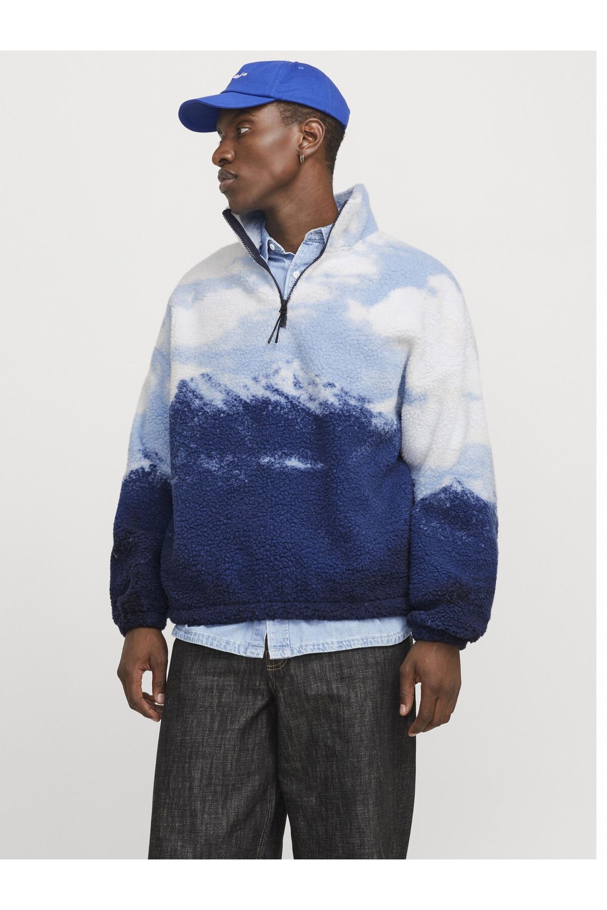 Bild von Jack & Jones Fleece-sweatshirt Mit Teddyfell-fleece für Herren - XL