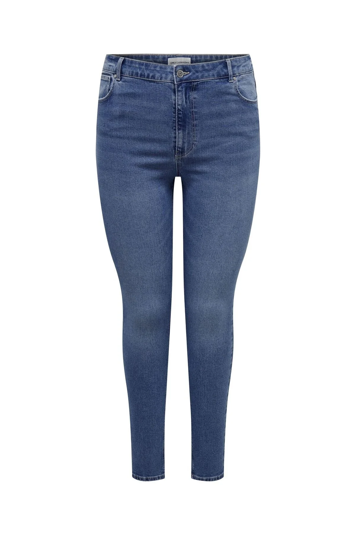 Bild von Only Carmakoma Skinny Jeans Carluna Hohe Taille Skinny Fit Jeans für Damen - 52/30