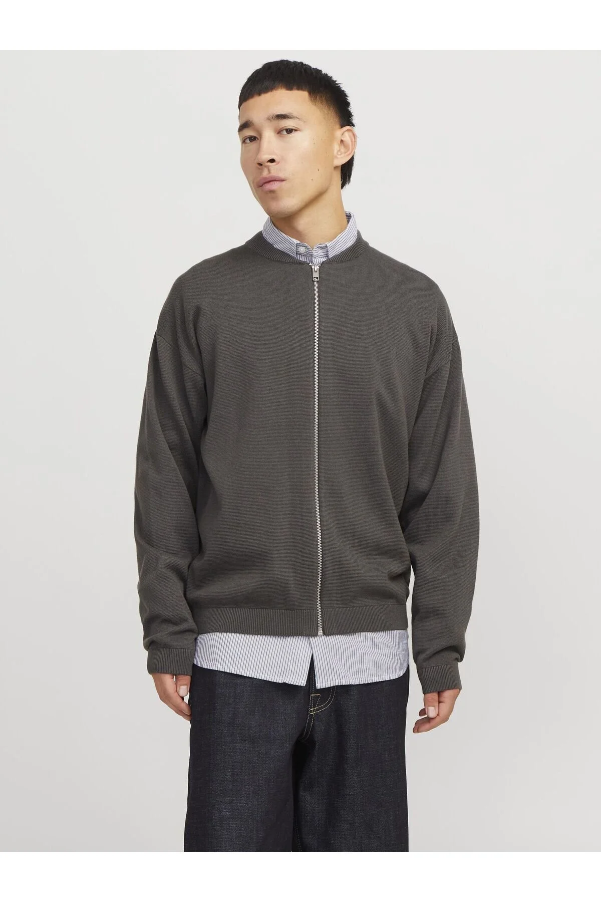 Bild von Jack & Jones Strickjacke Einfarbig für Herren - XS