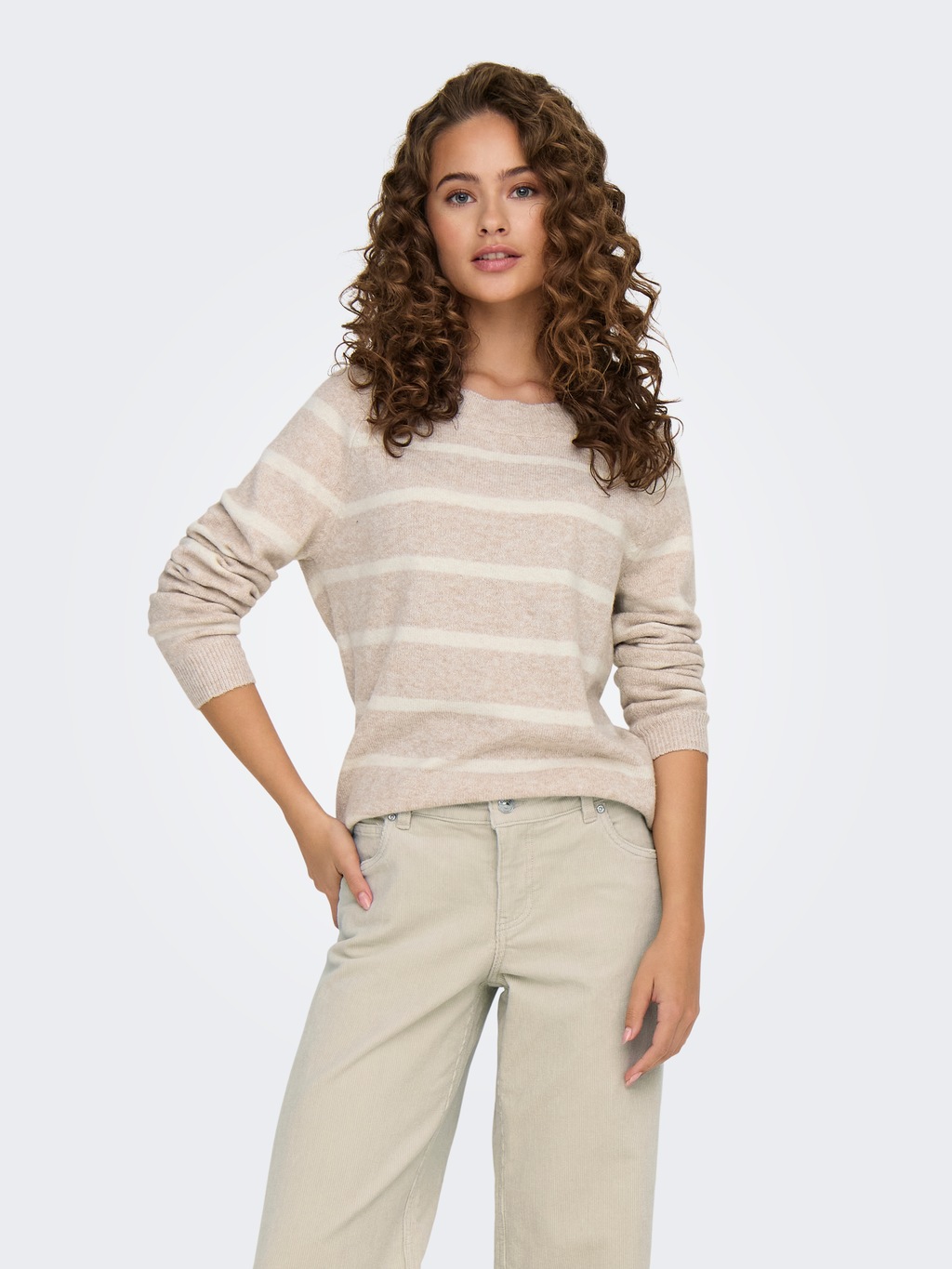 Bild von ONLY Rundhalspullover "ONLRICA LIFE L/S PULLOVER KNT NOOS"