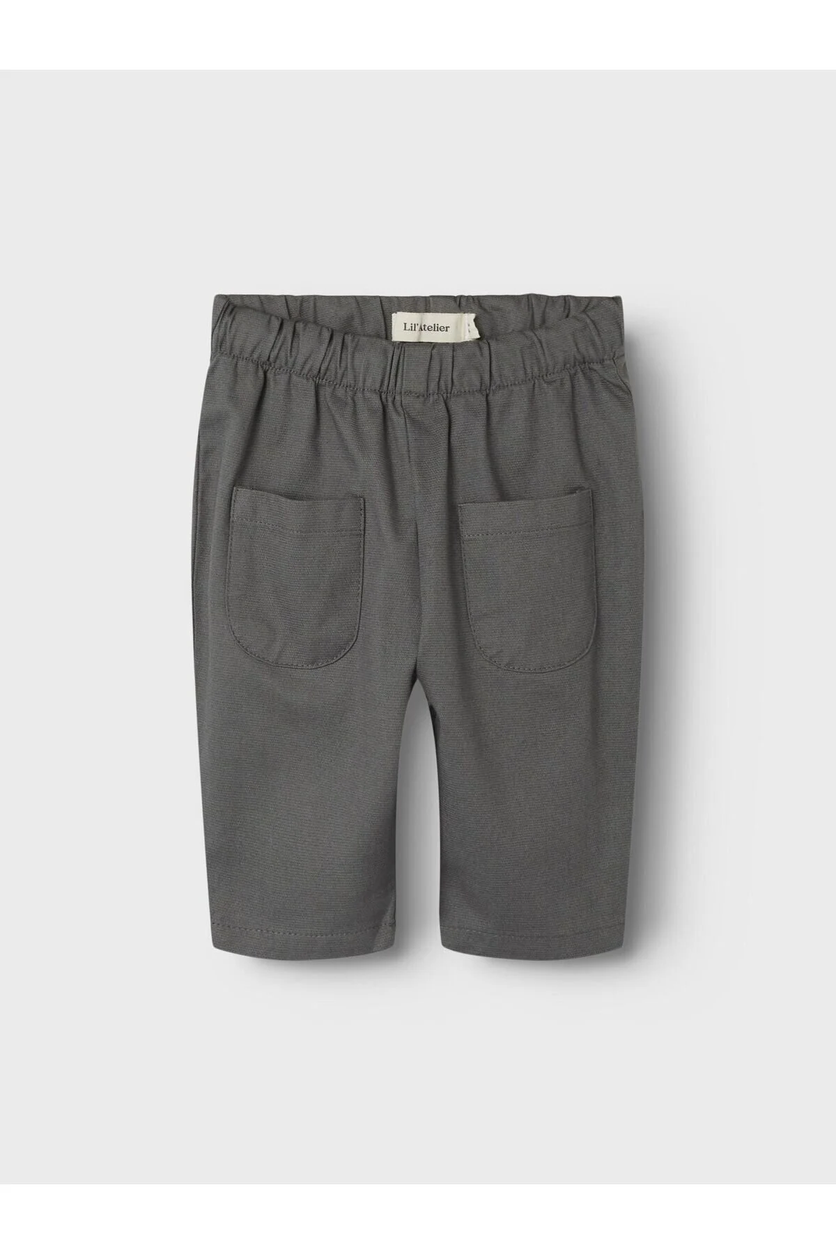 Bild von Lil' Atelier Baby Hose Grau Straight für Herren - 80