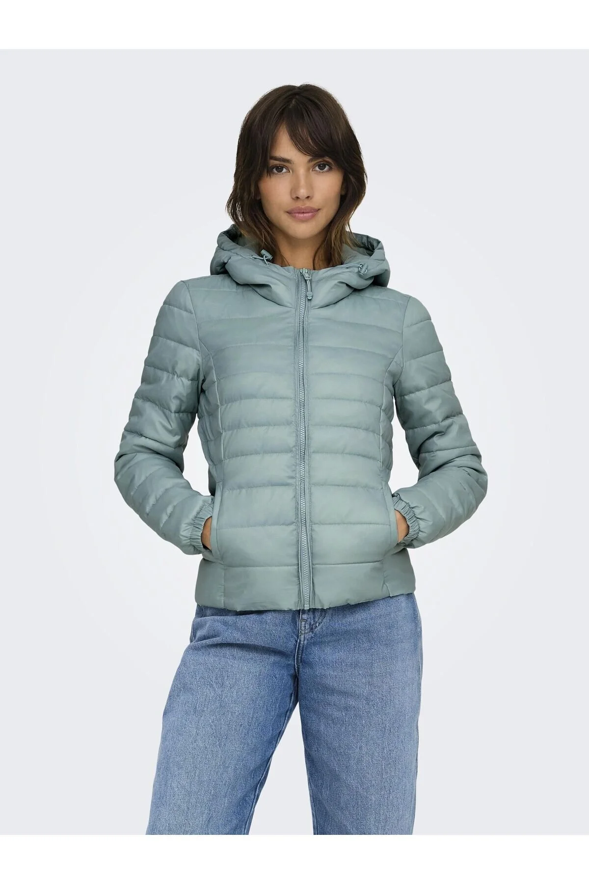 Bild von ONLY Steppjacke »ONLTAHOE HOOD JACKET OTW NOOS«, mit Kapuze, in modisch kurzer Form