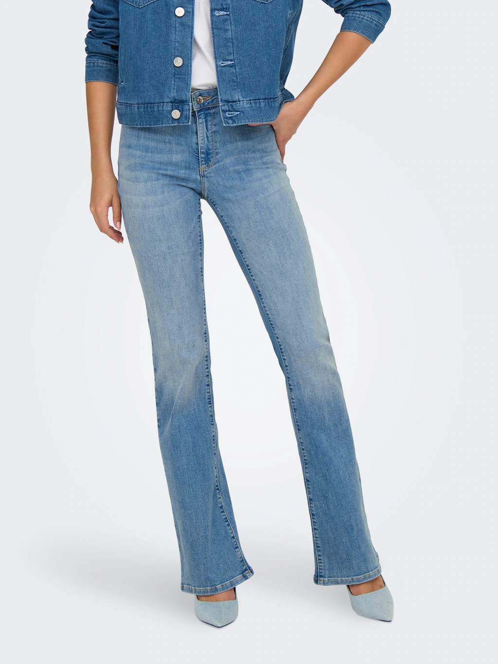 Bild von Only Flared-fit-jeans Onlann Ausgestellte Jeans für Damen - L/30