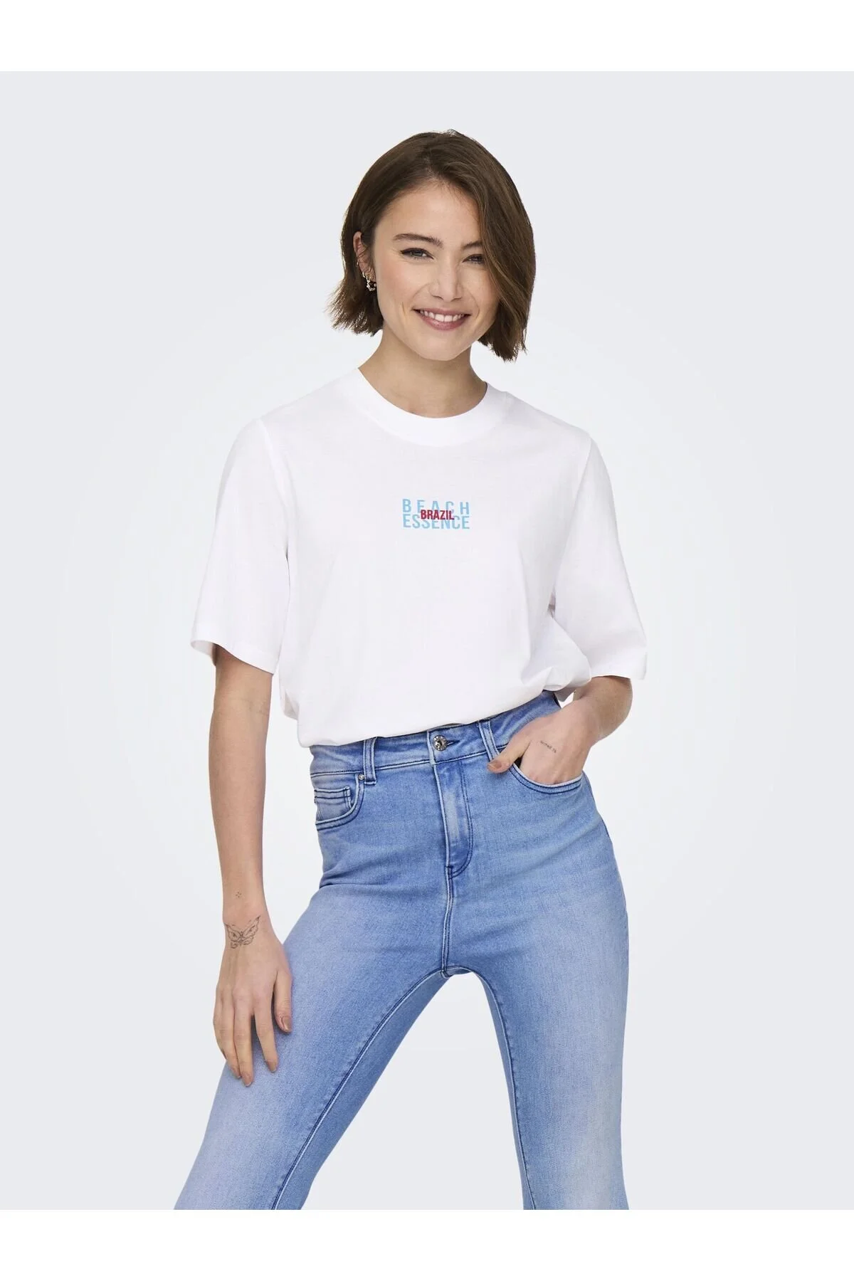Bild von Only Röhrenjeans Onlmila Hohe Taille Skinny Fit Jeans für Damen - 25/30