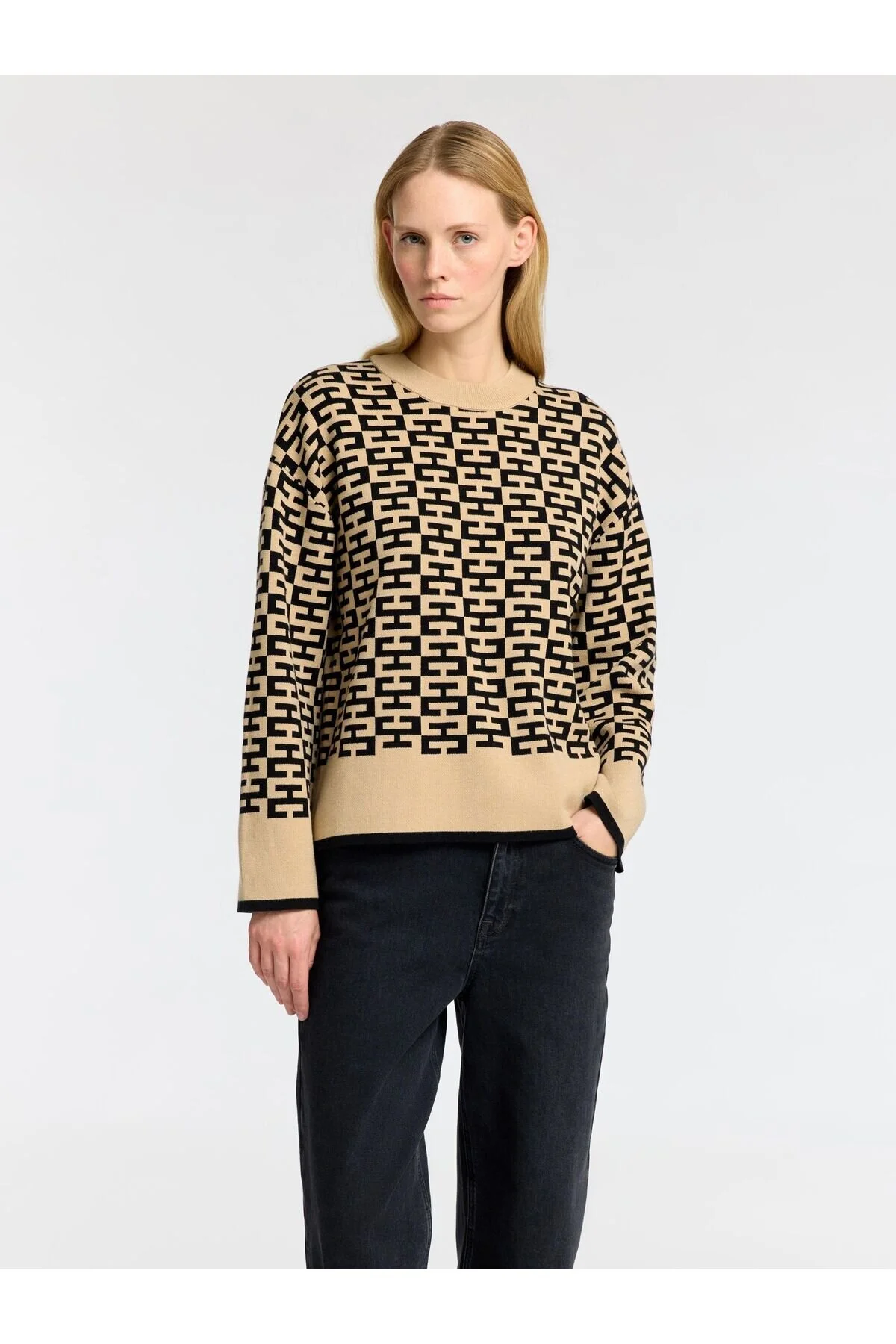 Bild von Selected Femme Strickpullover Langarm für Damen - XL