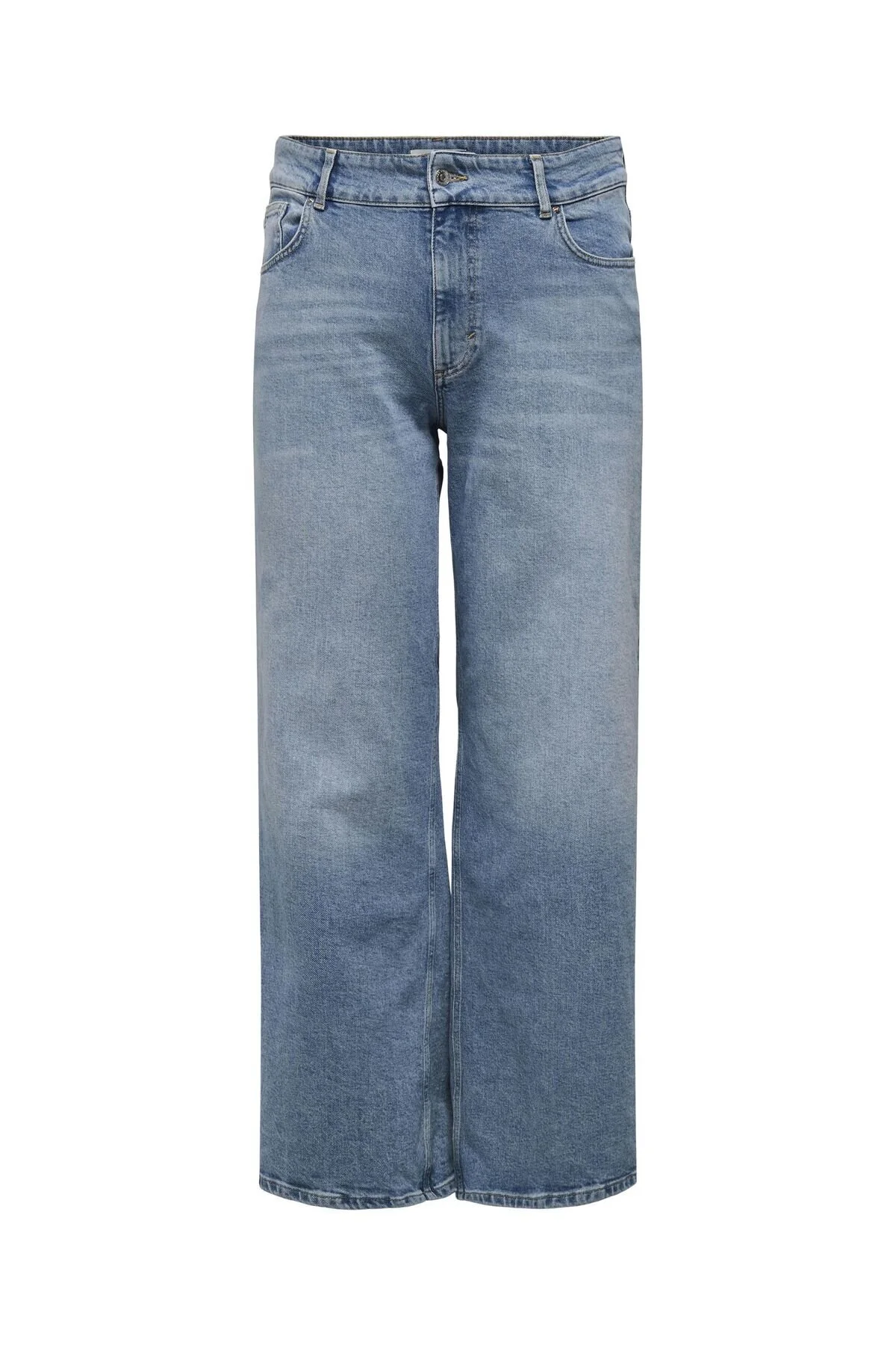 Bild von Only Carmakoma Jeans Mit Weitem Bein Carjuicy Hohe Taille Weiter Beinschnitt Jeans für Damen - 52/30